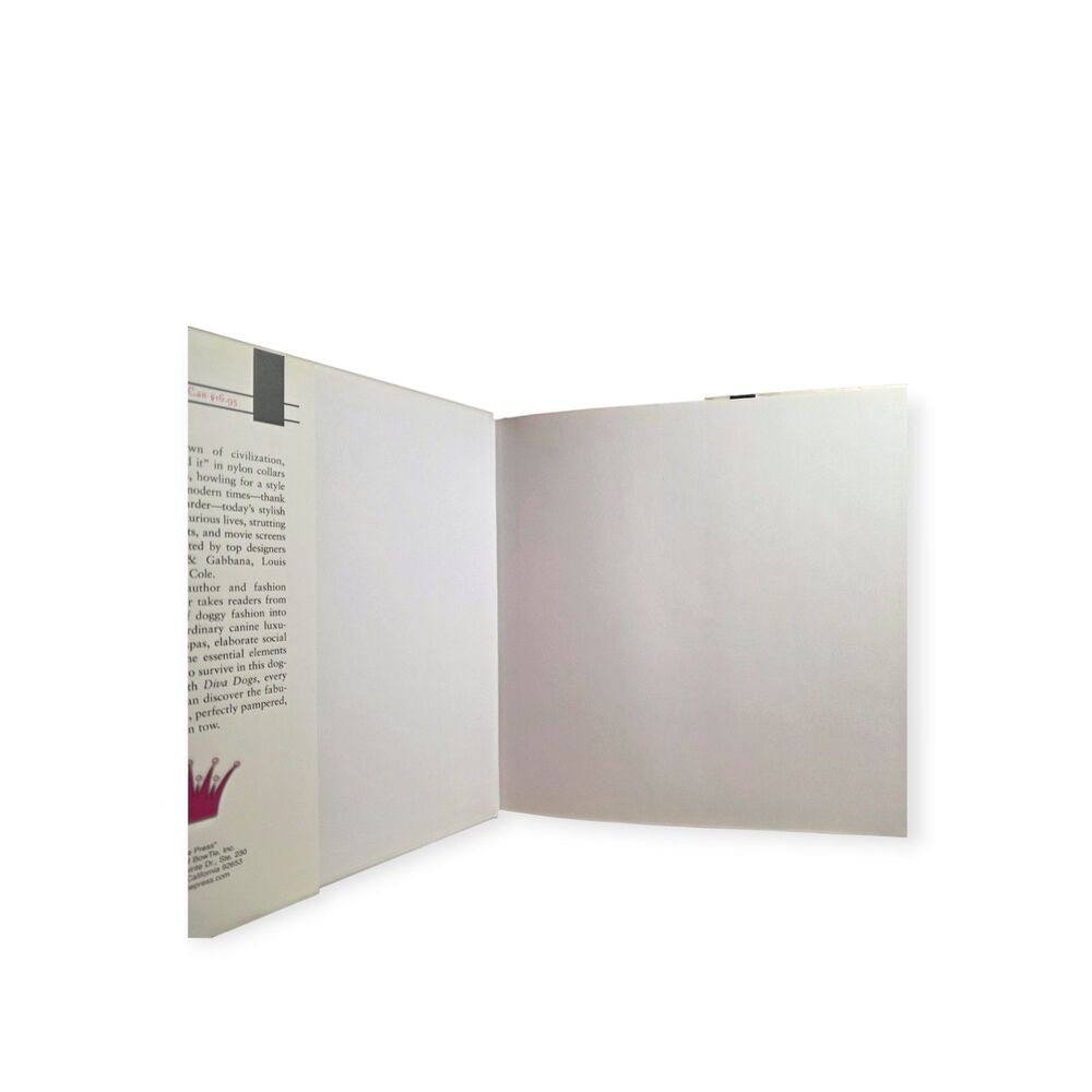 Diva Dogs Hardcover w/ Dust Jacket | Jo Jo Harder Stylish Dog Coffee Table Book - Picture 2 of 4